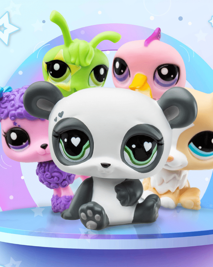 Littlest Petshop La chambre Blythe Style Set avec 1 Petshop inclus