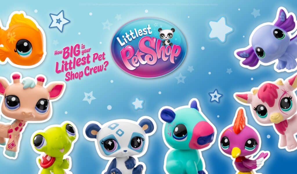 Old electronic game, Littlest Pet shop LPS / Tamagotchi, Hasbro 2005 - Sold