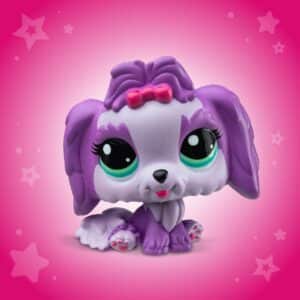 LPS S3 Pet thumbnails_#144 Purple Llasa Apso