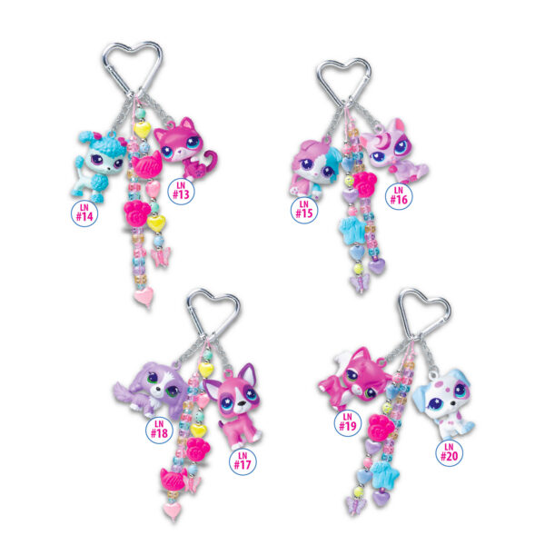 Littlest Pet Shop x like Nastya Besties DIY Bag Charms