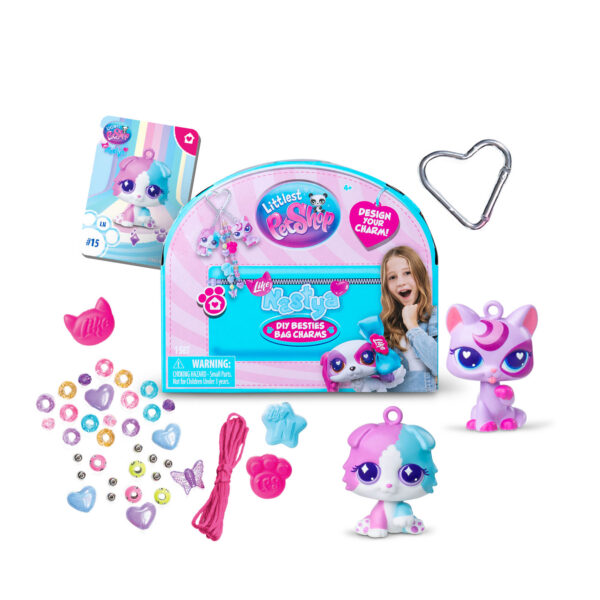Littlest Pet Shop x like Nastya Besties DIY Bag Charms