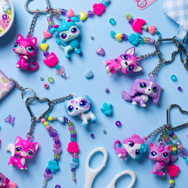 Littlest Pet Shop x like Nastya Besties DIY Bag Charms